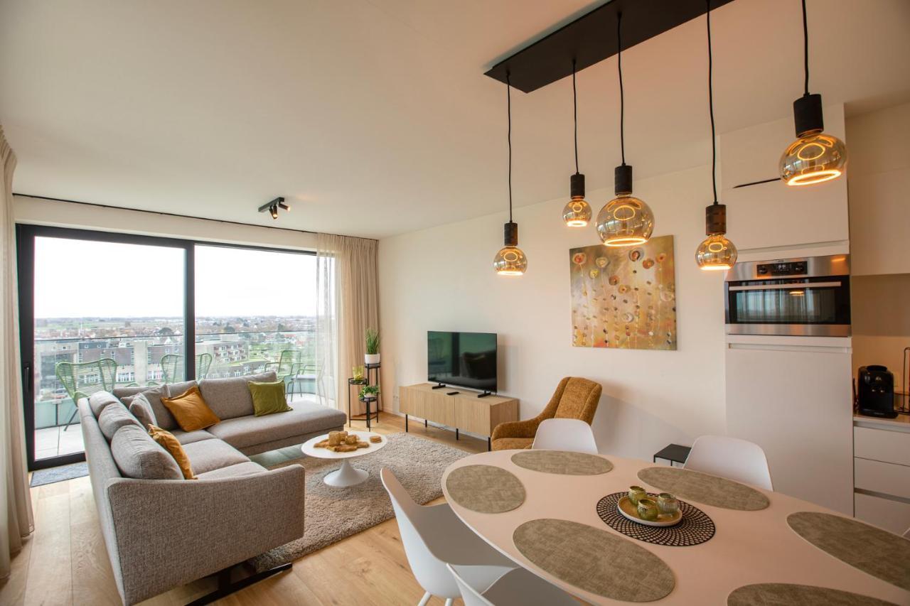 Modern En Gezellig Appartement Vlak Aan Het Strand Blankenberge Exterior foto