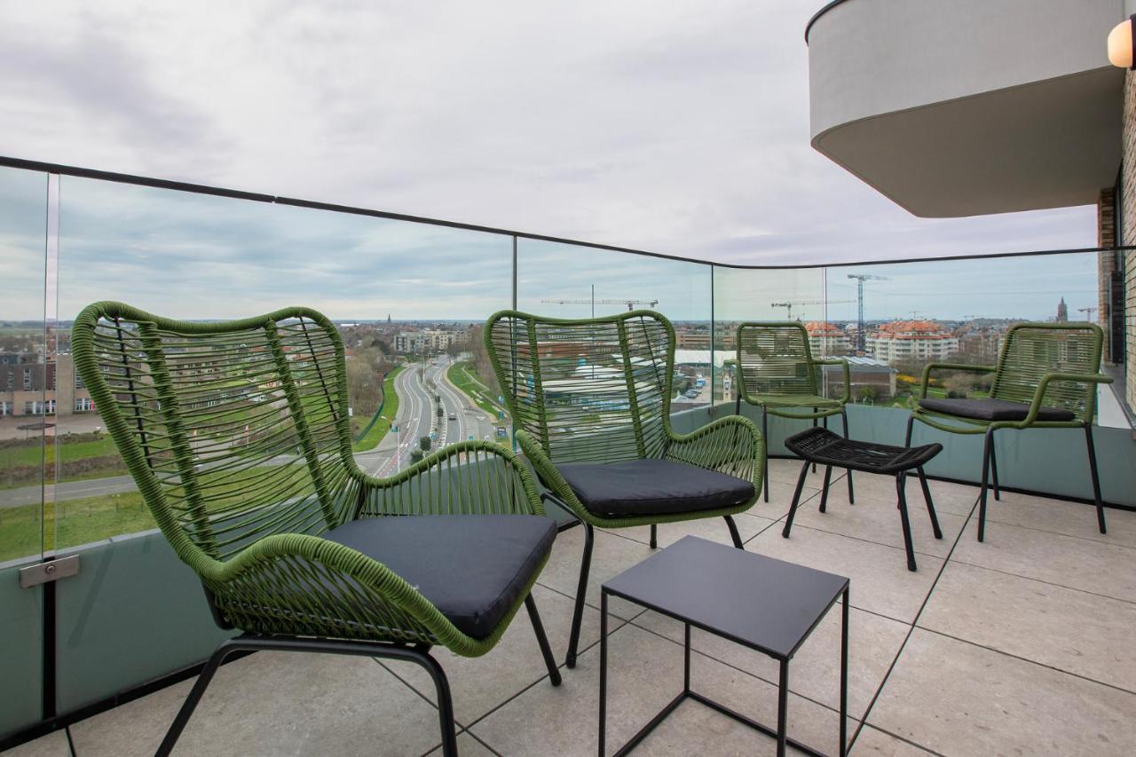 Modern En Gezellig Appartement Vlak Aan Het Strand Blankenberge Exterior foto